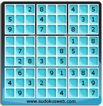 Sudoku de Nivel F&aacute;cil