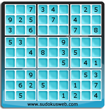 Sudoku de Nivel F&aacute;cil