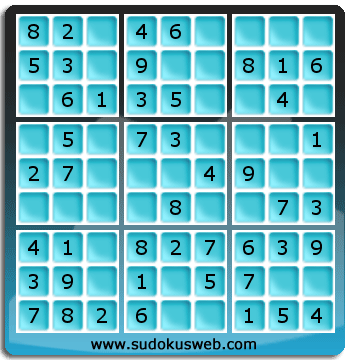 Sudoku de Nivel Muy F&aacute;cil