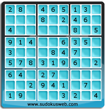 Sudoku de Nivell Molt Fàcil Sudoku de Nivell Molt Fàcil
