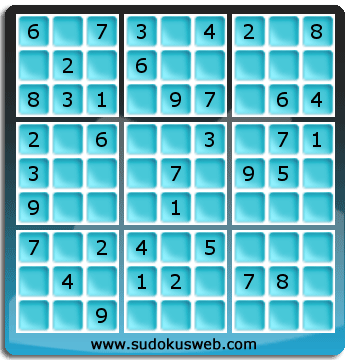 Sudoku de Nivel F&aacute;cil