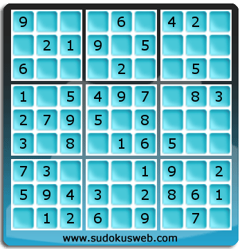 Sudoku de Nivel Muy F&aacute;cil