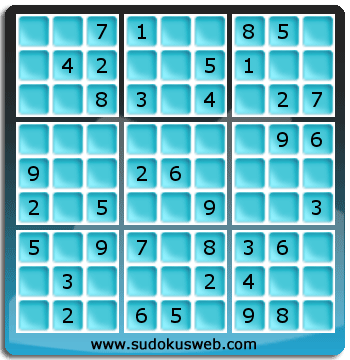 Sudoku de Niveau Facile Sudoku de Niveau Facile