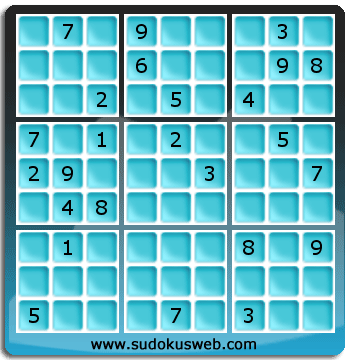 Sudoku de Niveau Difficile Sudoku de Niveau Difficile