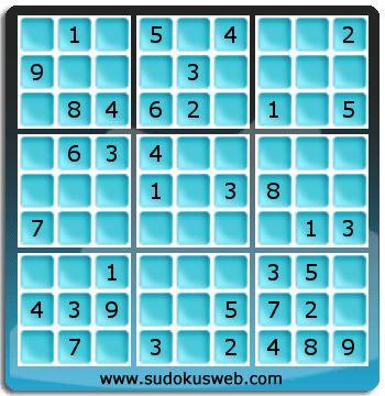 Sudoku de Nivel Fácil Sudoku de Nivel Fácil
