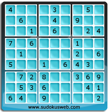Sudoku de Nivel F&aacute;cil