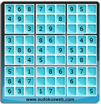 Sudoku de Nivel Muy F&aacute;cil