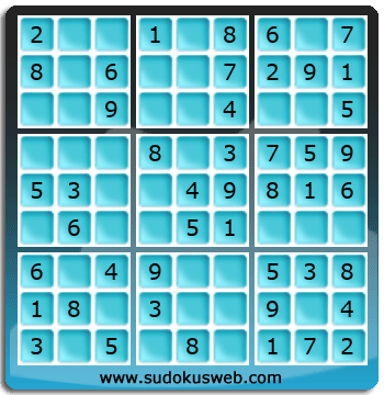 Nivel Muito Facil de Sudoku
