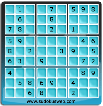 Sudoku de Nivel Fácil Sudoku de Nivel Fácil