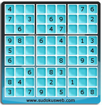Sudoku de Nivel Fácil Sudoku de Nivel Fácil