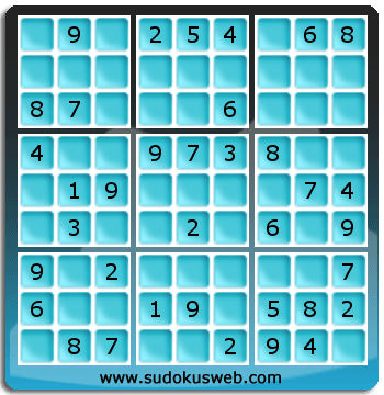 Sudoku de Nivel Fácil Sudoku de Nivel Fácil