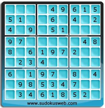 Sudoku de Nivel Muy Fácil Sudoku de Nivel Muy Fácil