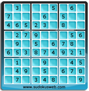 Sudoku de Nivel Muy Fácil Sudoku de Nivel Muy Fácil