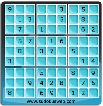 Sudoku de Nivel Fácil Sudoku de Nivel Fácil