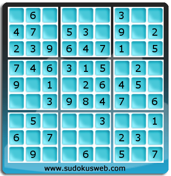 Sudoku de Nivel Muy Fácil Sudoku de Nivel Muy Fácil