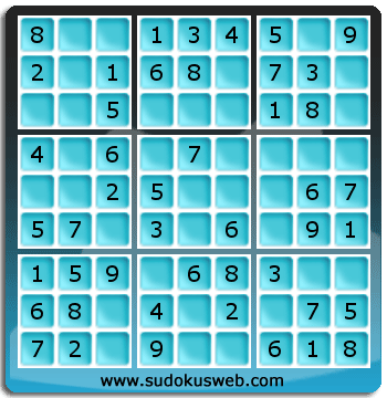 Very Easy Level Sudoku Very Easy Level Sudoku