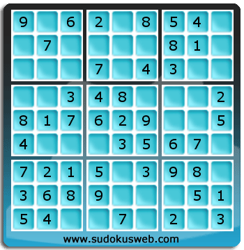 Sudoku de Nivel Muy Fácil Sudoku de Nivel Muy Fácil