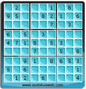 Sudoku de Nivel Fácil Sudoku de Nivel Fácil