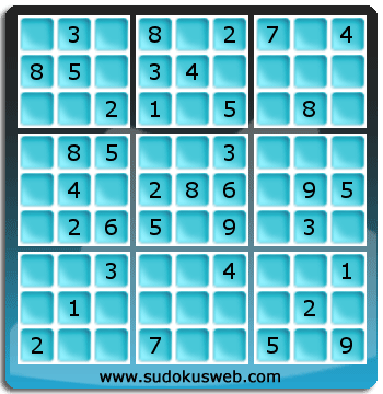 Sudoku de Nivel Fácil Sudoku de Nivel Fácil