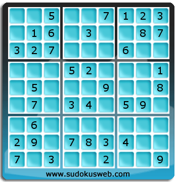 Sudoku de Nivel Fácil Sudoku de Nivel Fácil