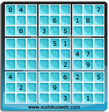 Sudoku de Nivel Difícil Sudoku de Nivel Difícil