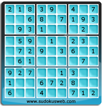 Sudoku de Nivel Muy Fácil Sudoku de Nivel Muy Fácil
