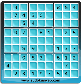 Sudoku de Nivel Fácil Sudoku de Nivel Fácil