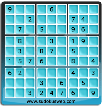 Sudoku de Nivel Fácil Sudoku de Nivel Fácil