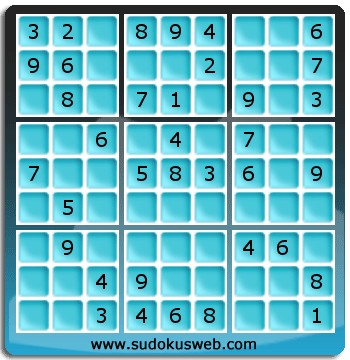 Sudoku de Nivel Fácil Sudoku de Nivel Fácil