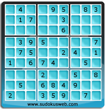 Sudoku de Nivel Fácil Sudoku de Nivel Fácil