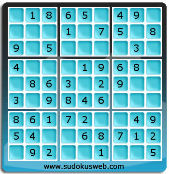 Sudoku de Nivel Muy Fácil Sudoku de Nivel Muy Fácil
