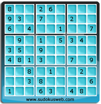 Sudoku de Nivel Fácil Sudoku de Nivel Fácil