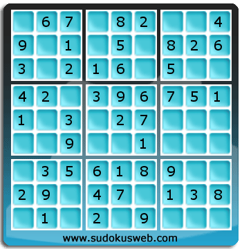Sudoku de Nivel Muy Fácil Sudoku de Nivel Muy Fácil