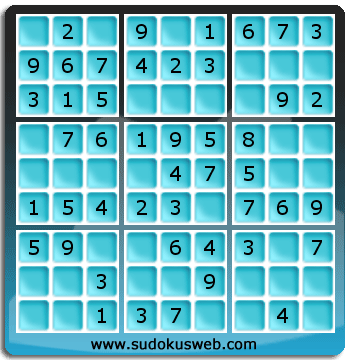 Sudoku de Nivell Molt Fàcil Sudoku de Nivell Molt Fàcil