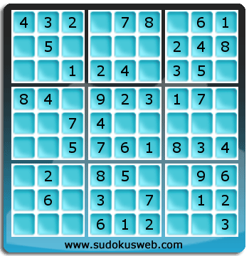 Sudoku de Nivel Muy Fácil Sudoku de Nivel Muy Fácil