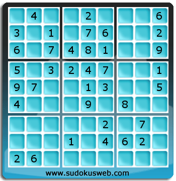 Sudoku de Nivel Fácil Sudoku de Nivel Fácil