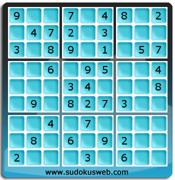 Sudoku de Nivel Fácil Sudoku de Nivel Fácil