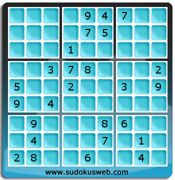 Sudoku de Nivel Difícil Sudoku de Nivel Difícil