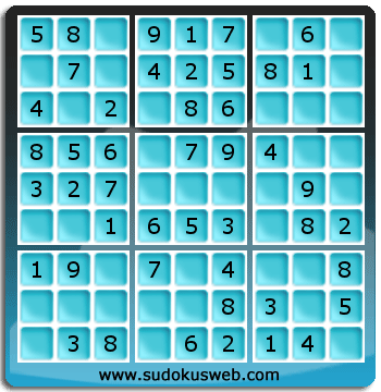 Sudoku de Nivel Muy Fácil Sudoku de Nivel Muy Fácil