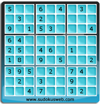 Sudoku de Nivel Fácil Sudoku de Nivel Fácil