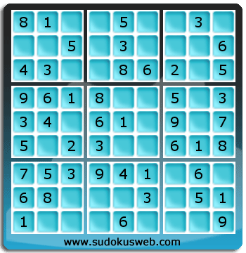 Sudoku de Nivel Muy Fácil Sudoku de Nivel Muy Fácil