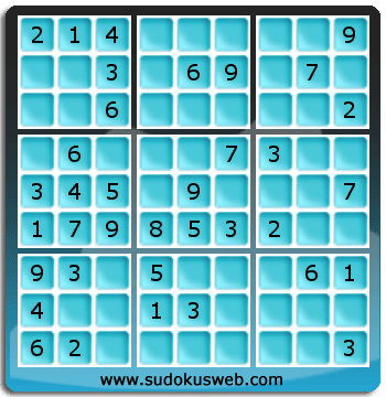 Sudoku de Nivel Fácil Sudoku de Nivel Fácil