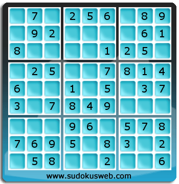 Sudoku de Nivel Muy Fácil Sudoku de Nivel Muy Fácil
