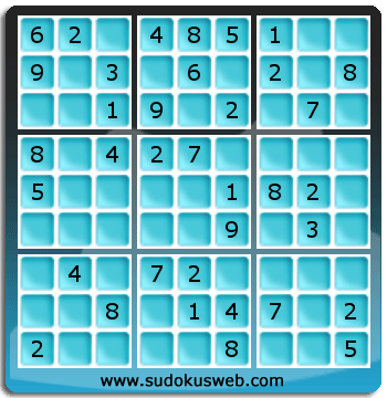 Sudoku de Nivel Fácil Sudoku de Nivel Fácil
