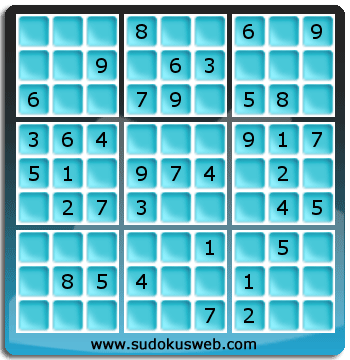 Sudoku de Nivel Fácil Sudoku de Nivel Fácil