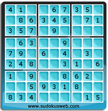 Sudoku de Nivel Muy Fácil Sudoku de Nivel Muy Fácil