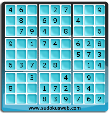 Sudoku de Nivel Muy Fácil Sudoku de Nivel Muy Fácil