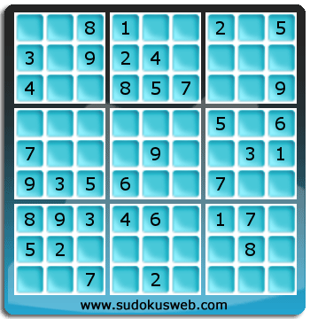 Sudoku de Nivel Fácil Sudoku de Nivel Fácil