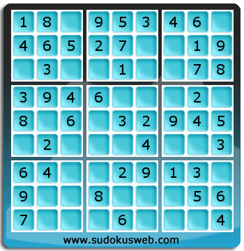 Sudoku de Nivel Muy Fácil Sudoku de Nivel Muy Fácil