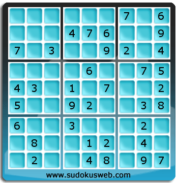 Sudoku de Nivel Fácil Sudoku de Nivel Fácil